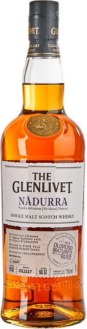 GLENLIVET SCOTCH SINGLE MALT NADURRA OLOROSO MATURED 750ML Spirits