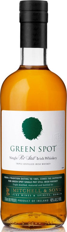 GREEN SPOT WHISKEY SINGLE POT STILL FINISHED IN ZINFANDEL WINE CASK CHATEAU MONTELENA IRISH 92PF 750ML - Remedy Liquor