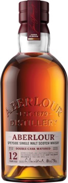 ABERLOUR SCOTCH SINGLE MALT DOUBLE CASK MATURED SPEYSIDE 12YR 750ML Spirits