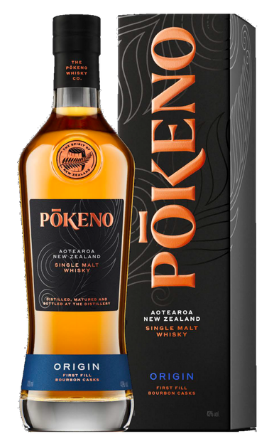 POKENO WHISKY SINGLE MALT FIRST FILL ORIGIN SERIES NEW ZEALAND 700ML LIQ