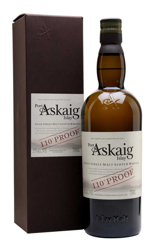 PORT ASKAIG SCOTCH SINGLE MALT ISLAY 110PF 750ML Spirits