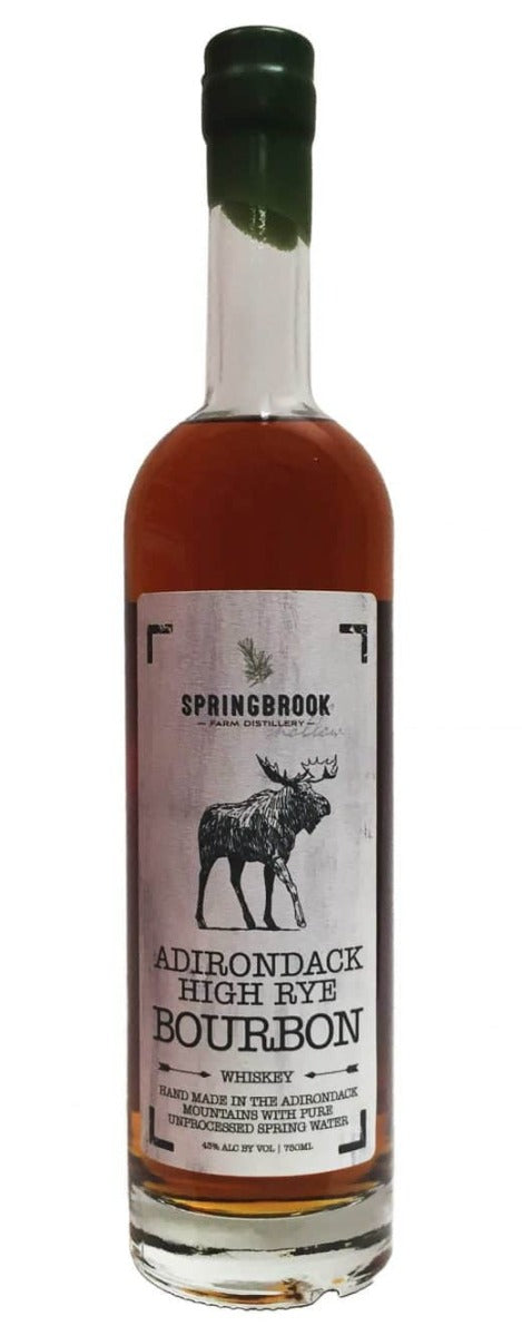 SPRINGBROOK BOURBON AIRONDACK HIGH RYE NEW YORK 750ML Spirits