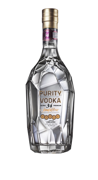 PURITY VODKA ULTRA 34 PREMIUM SWEDEN 750ML Spirits