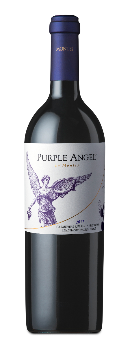 PURPLE ANGEL BY MONTES RED WINE COLCHAGUA VALLEY CHILE 2021 Wine