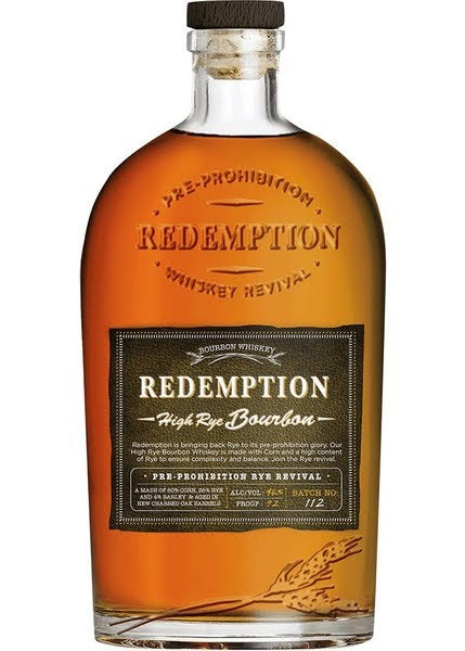 REDEMPTION BOURBON HIGH RYE PRE PROHIBITION REVIVAL KENTUCKY 750ML - Remedy Liquor
