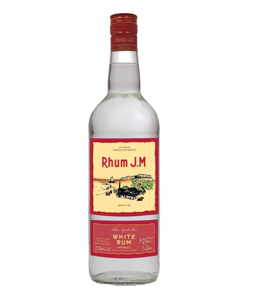 J M RHUM WHITE MARTINIQUE 80PF 1LI Spirits
