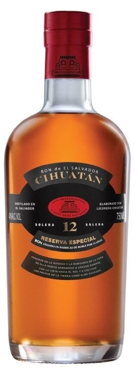 CIHUATAN RUM RESERVA ESPECIAL EL SALVADOR 12YR 750ML Spirits