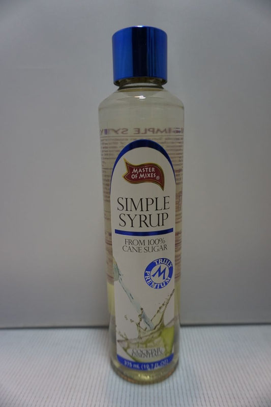 MASTER OF MIXES SIMPLE SYRUP 375ML Spirits