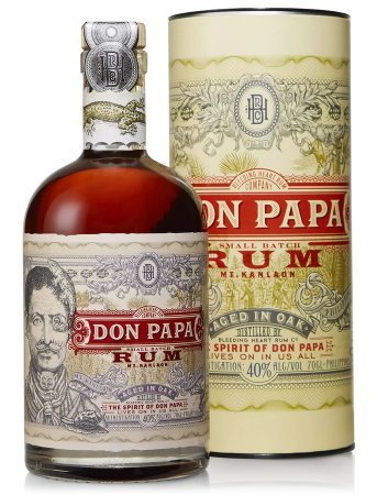 DON PAPA RUM AGED IN OAK SMALL BATCH PHILIPPINES 750ML