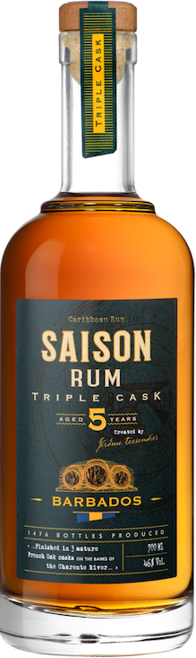 SAISON RUM TRIPLE CASK BARBADOS 5YR 750ML Spirits
