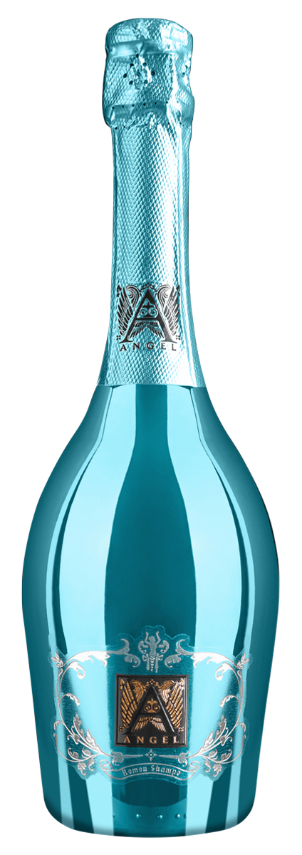BOMON SHAMPE ANGEL BLUE SPARKLING WINE WHITE MUSCAT UKRAINE 750ML Wine