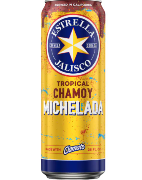 ESTRELLA CHAMOY MICHELADA BEER 25OZ CAN - Remedy Liquor