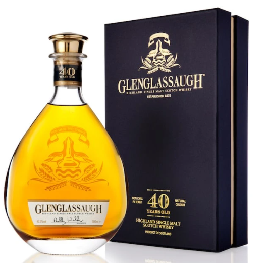 GLENGLASSAUGH SCOTCH SINGLE MALT HIGHLAND 40YR 750ML Spirits