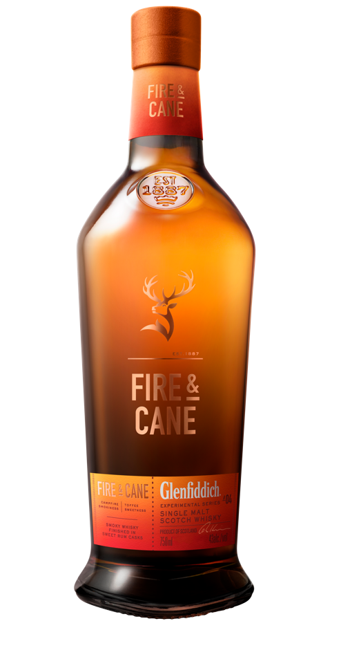 GLENFIDDICH SCOTCH SINGLE MALT EXPERIMENTAL SERIES FIRE & CANE 86PF 750ML Spirits