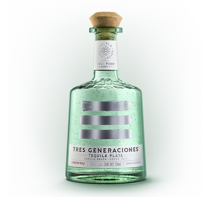 TRES GENERACIONES TEQUILA PLATA CENOBIOS BATCH 90PF 750ML Spirits