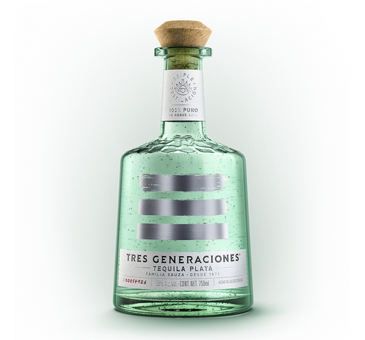 TRES GENERACIONES TEQUILA PLATA CENOBIOS BATCH 90PF 750ML Spirits