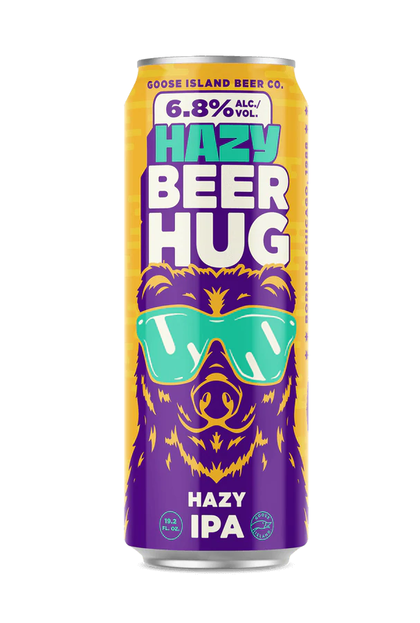 GOOSE ISLAND HAZY BEER HUG IPA CAN 19.2OZ