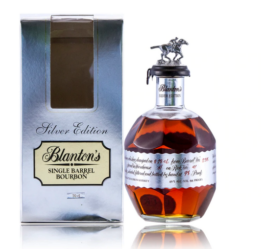 BLANTONS BOURBON SINGLE BARREL SILVER EDITION KENTUCKY 700ML - Remedy Liquor