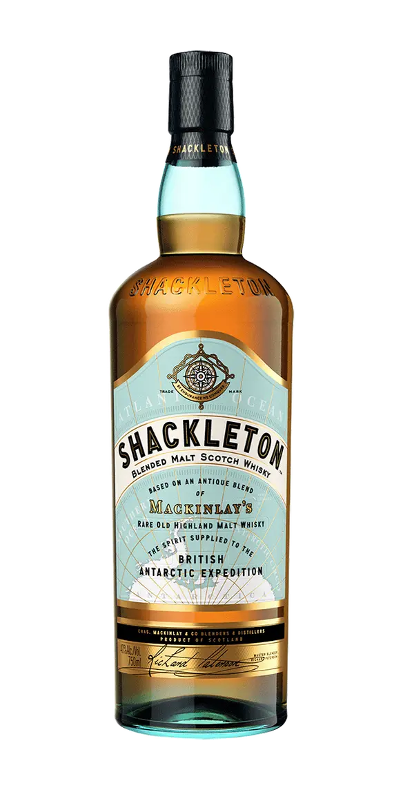 SHACKLETON SCOTCH BLENDED MACKINLAY'S RARE OLD HIGHLAND 750ML - Remedy Liquor