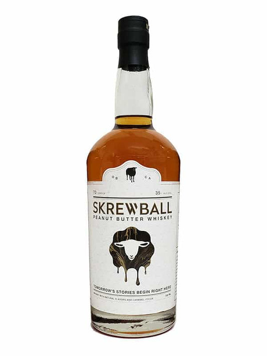 SKREWBALL WHISKEY PEANUT BUTTER CALIFORNIA 750ML Spirits