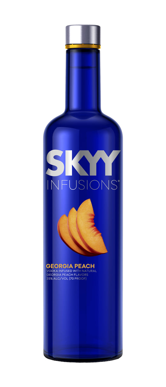 SKYY VODKA INFUSION GEORGIA PEACH AMERICAN 750ML - Remedy Liquor