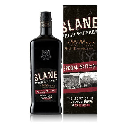 SLANE WHISKEY EXTRA VIRGIN OAK TRIPLE CASKED SPECIAL EDITION IRISH 750ML Spirits