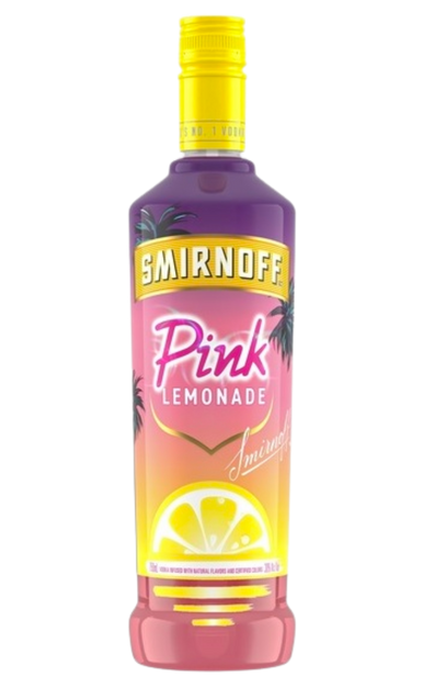 SMIRNOFF VODKA PINK LEMONADE 750ML LIQ