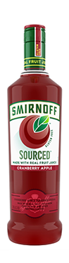 SMIRNOFF SOURCE VODKA CRANBERRY APPLE GLUTEN FREE 750ML Spirits