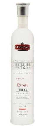 SOBIESKI VODKA ESTATE SINGLE RYE POLAND 750ML - Remedy Liquor