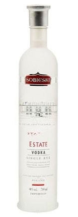 SOBIESKI VODKA ESTATE SINGLE RYE POLAND 750ML Spirits