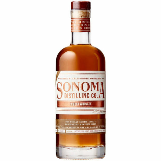 SONOMA DISTILLING CO WHISKEY WHEAT CALIFORNIA 750ML Spirits