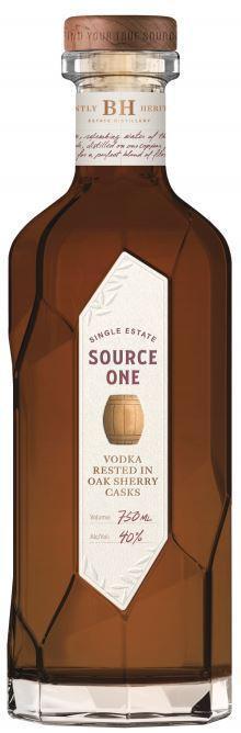 SOURCE ONE SINGLE ESTATE VODKA RESTED IN OAK SHERRY CASK NEVADA 750ML Spirits