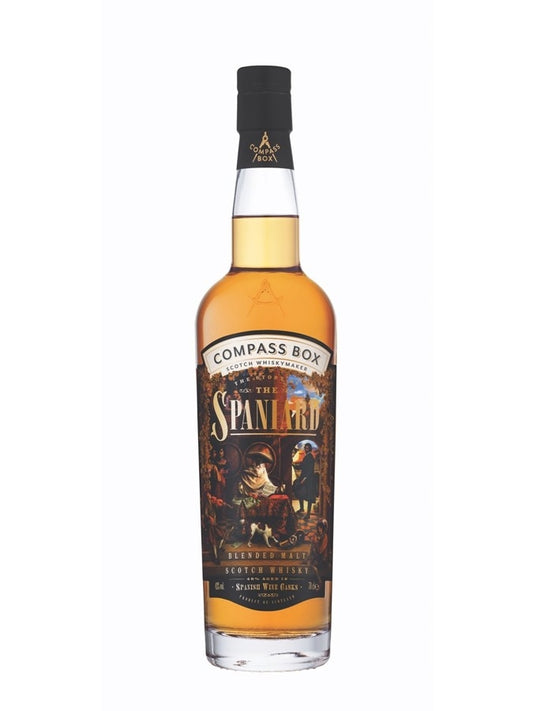 COMPASS BOX SCOTCH THE STORY OF THE SPANIARD BLENDED IN SPANISH WINE CASKS 750ML Spirits