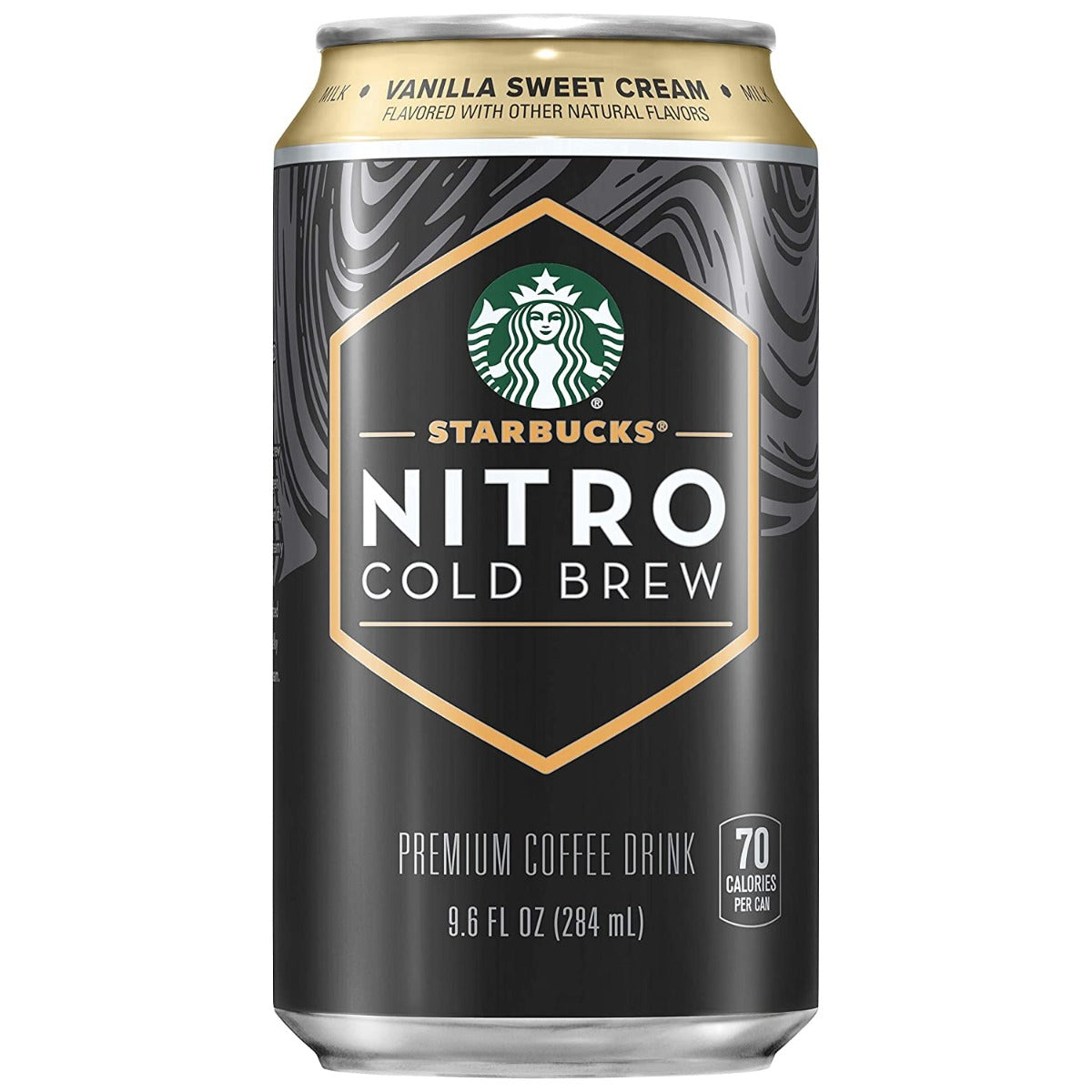 STARBUCKS NITRO COLD BREW VANILA SWEET CREAM PREMIUM COFFEE DRINK 10OZ CAN