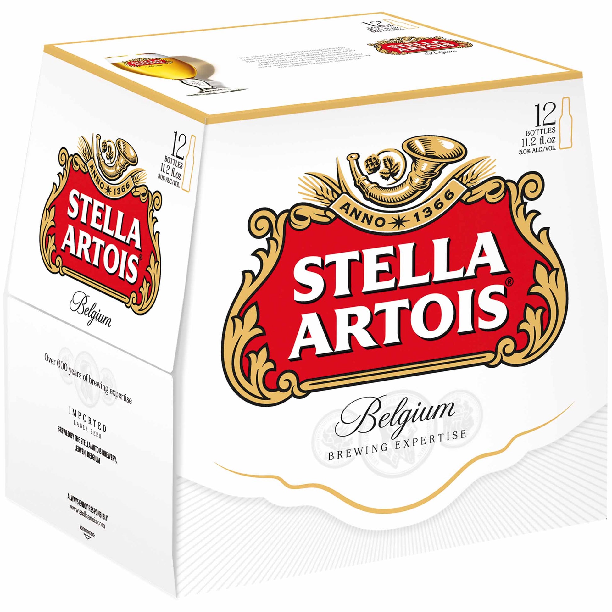 STELLA ARTOIS LAGER 12X12 BOT - Remedy Liquor