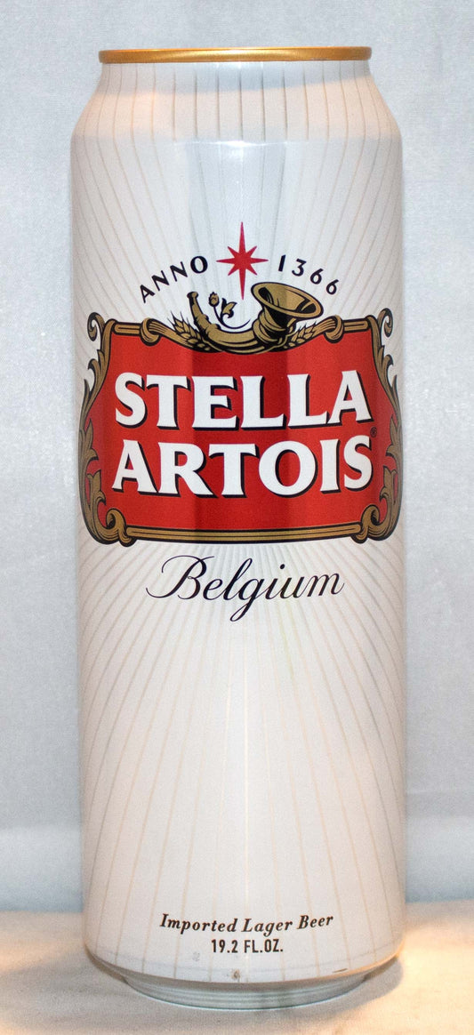 STELLA ARTOIS BEER BELGIUM 19.2OZ CAN