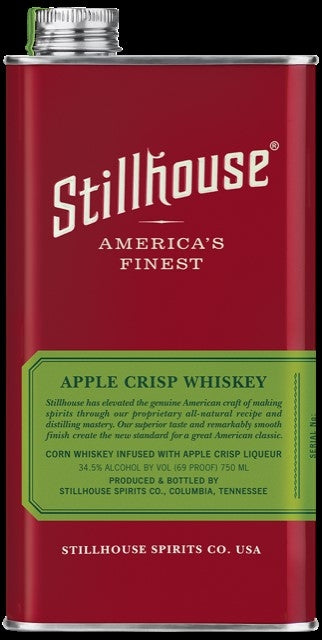 STILLHOUSE MOONSHINE WHISKEY APPLE CRISP AMERICAN FINEST 750ML Spirits