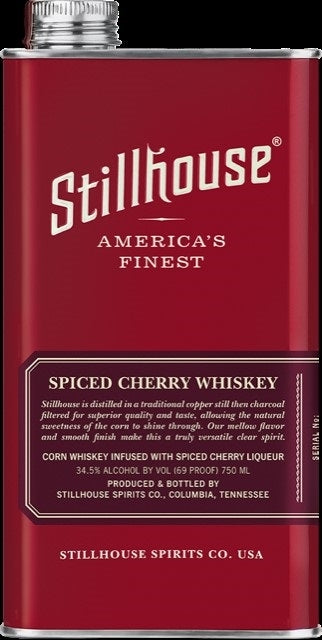 STILLHOUSE MOONSHINE WHISKEY SPICED CHERRY AMERICAN FINEST 750ML Spirits