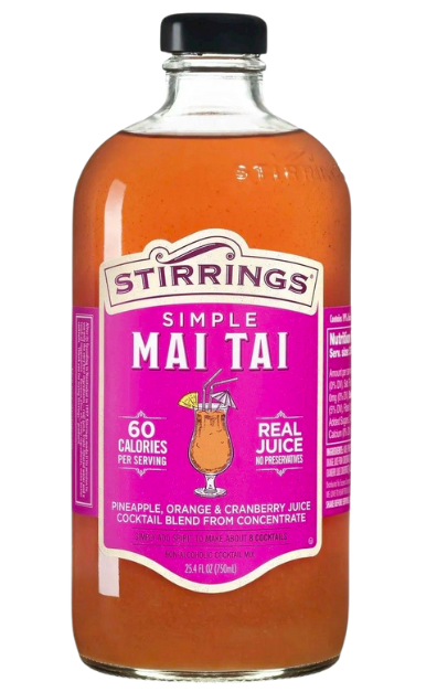 STIRRINGS MAI TAI MIXERS 750ML MIXER
