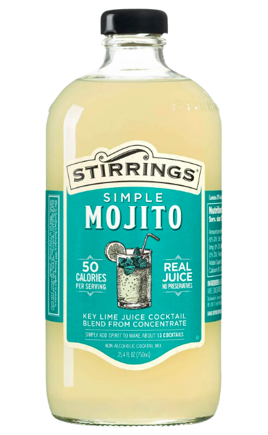 STIRRINGS SIMPLE MOJITO MIX 750ML MIXER