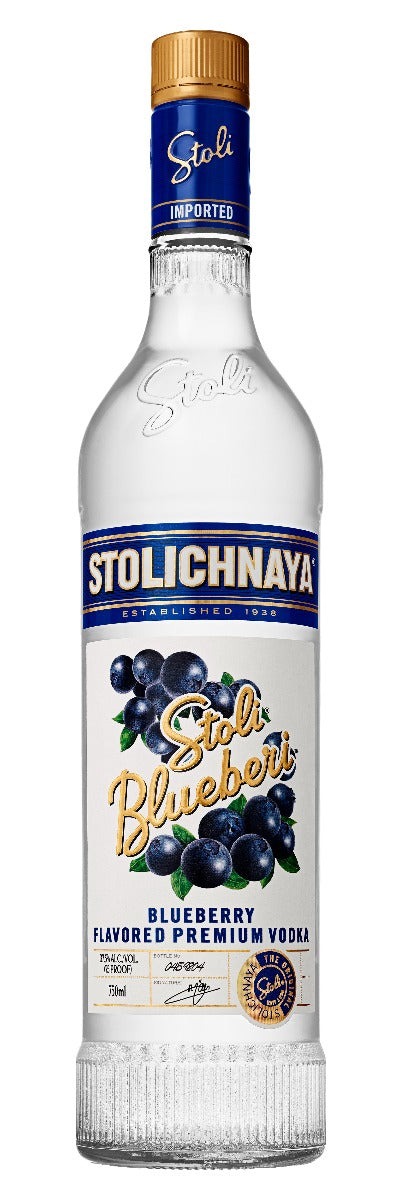 STOLICHNAYA VODKA BLUEBERI 750ML Spirits