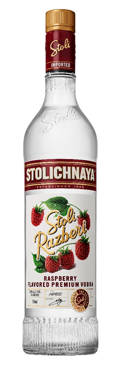 STOLICHNAYA VODKA RAZBERI 750ML Spirits