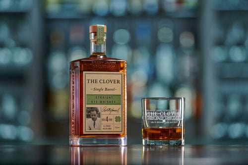 THE CLOVER WHISKEY RYE SINGLE BARREL BOBBY JONES INDIANA 4 YR 750ML Spirits