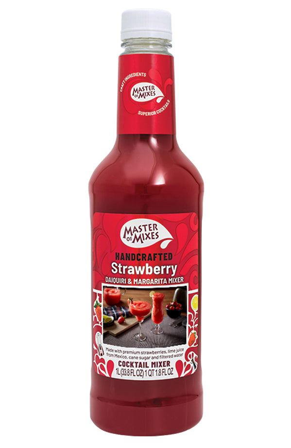 MASTER OF MIXES STRAWBERRY COCKTAIL MIXER 1L