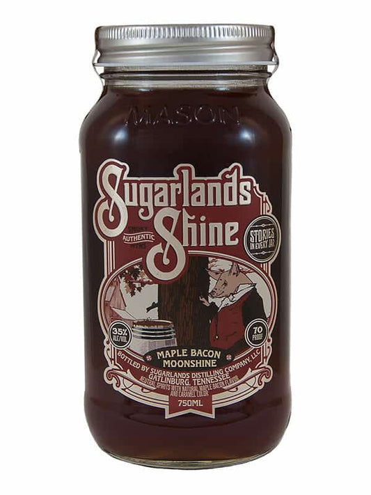 SUGARLANDS SHINE MOONSHINE MAPLE BACON TENNESSEE 750ML Spirits