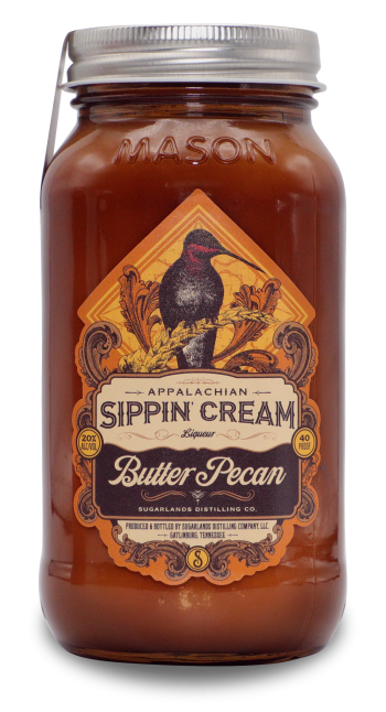 SUGARLANDS SHINE MOONSHINE SIPPING CREAM BUTTER PECAN TENNESSEE 750ML Spirits