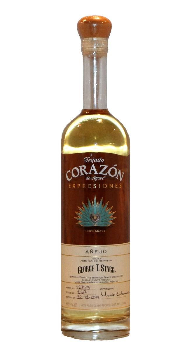 CORAZON TEQUILA ANEJO EXPRESIONES RESTED IN GEORGE T STAGG 750ML
