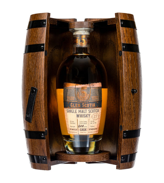 PERFECT FIFTH GLEN SCOTIA SCOTCH SINGLE MALT SINGLE CASK STRENGTH 27YR 750ML Spirits