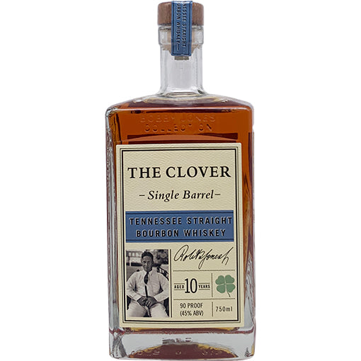 THE CLOVER BOURBON STRAIGHT SINGLE BARREL TENNESSEE 10YR 750ML Spirits
