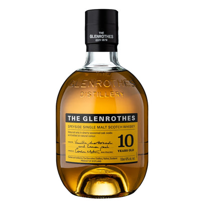 GLENROTHES SCOTCH SINGLE MALT SPEYSIDE 10YR 750ML Spirits